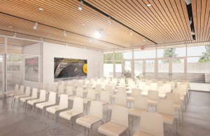 An artist's rendering of the multi-use space. Image: Beaverbrook Art Gallery