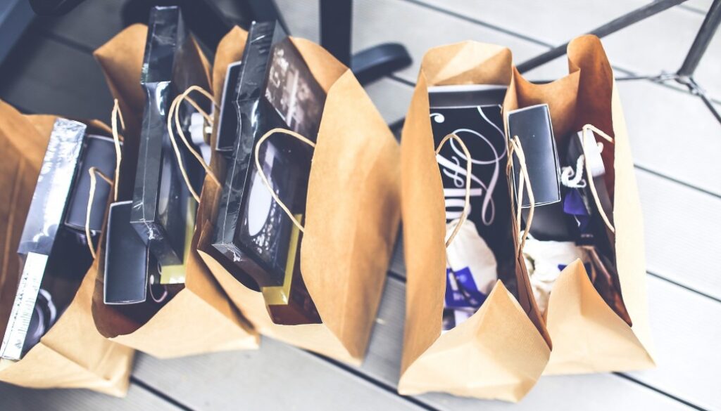 shopping bags, retail