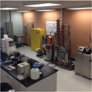 The CCNB distillation system and micro malter.