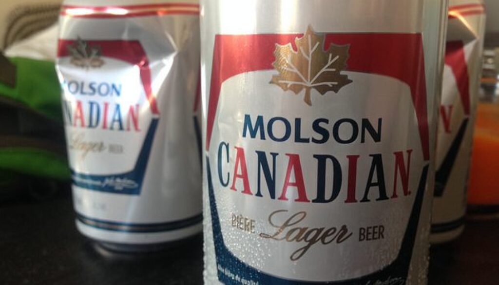Molson, Beer, Beer can
