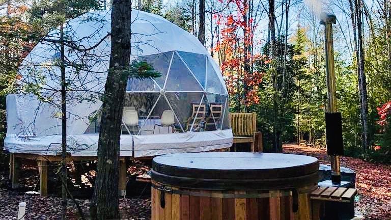 Channel Your Inner James Bond Or Millennial At N.B.'s New 'Glamp Camp ...