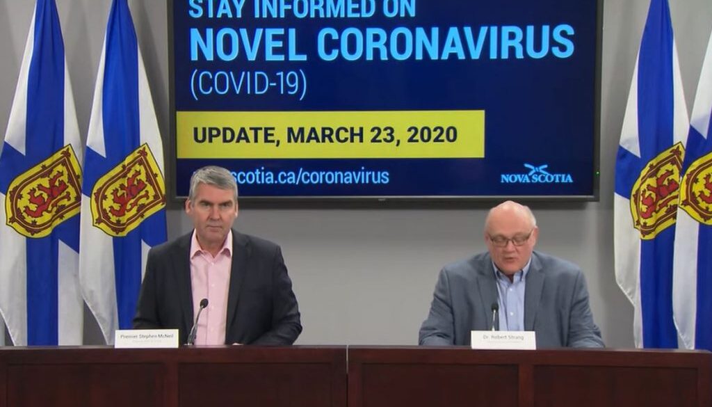 Strang nova scotia coronavirus