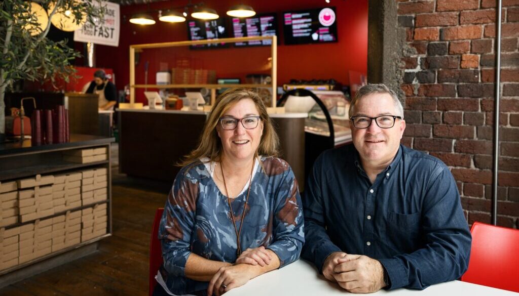 Janice MacPherson And Keith Dunphy Of Pomodori Pizzeria