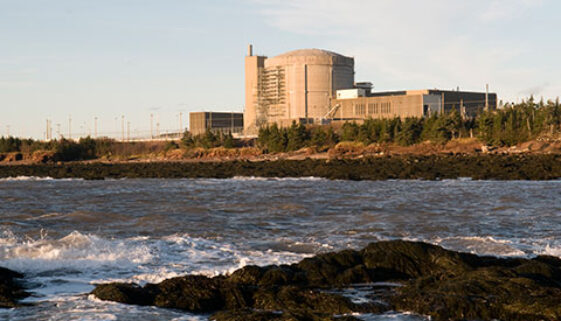 The Point Lepreau Nuclear Generating Station. (Image Canadian Nuclear Safety Commission)