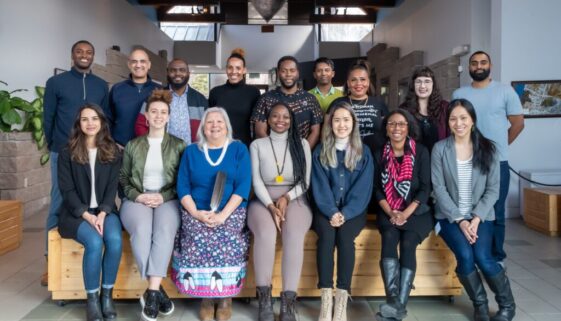 The 2022 cohort of the Tribe IDEA Fellowship, presented by Emera. The fellowship is one of many programs Tribe offers to help build the BIPOC business community.