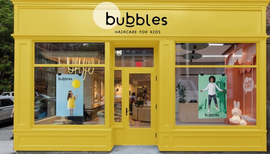 A 3D render for Bubbles Haircare for Kids, set to open later this year in Saint John. (Image: submitted)