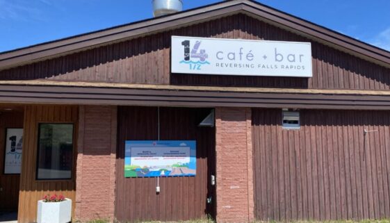 The former 14 12 Café and Bar at Reversing Falls in Saint John. Image Brad Perry