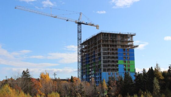 Crane construction Halifax