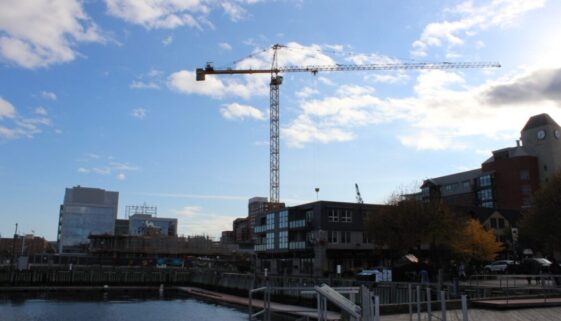 Crane downtown Halifax