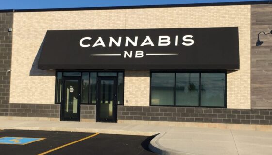 The Cannabis NB store in Rothesay. Image Brad Perry