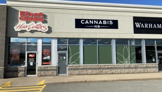 A Cannabis NB location will open on Saint Johns west side. (Photo from Tim Herd Acadia Broadcasting)