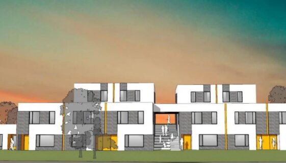 Image of the proposed 12-unit affordable housing development on Boars Head Road in Saint John. Image Submitted