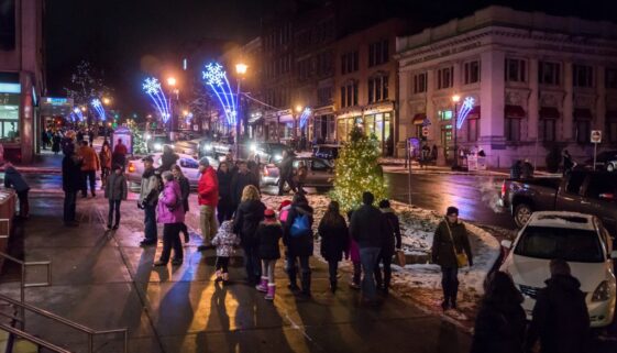 Uptown Sparkles in Saint John. Image Submitted Uptown Saint John