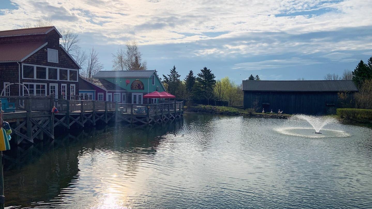 Hill Wharf Village Opens for the Season Huddle.Today